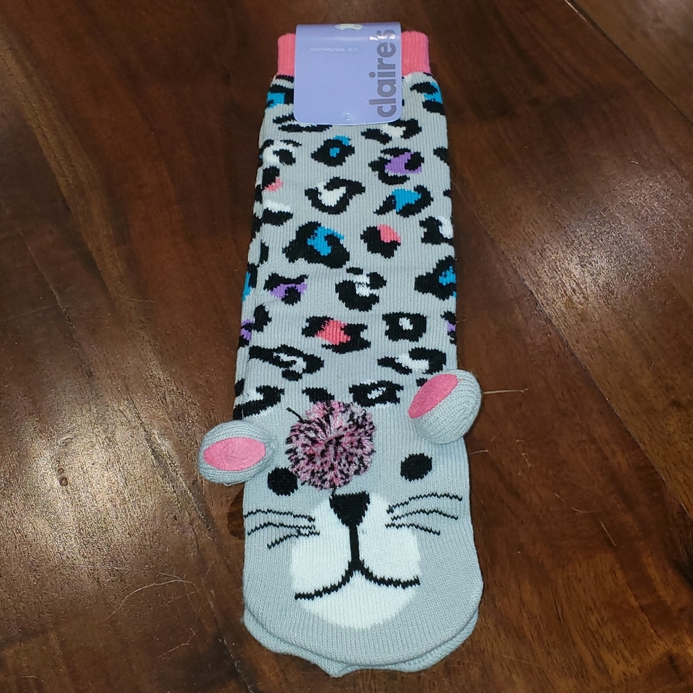 Claire's Animal Sleeping Socks